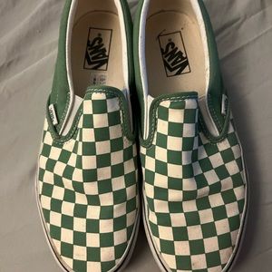 Super cute green vans